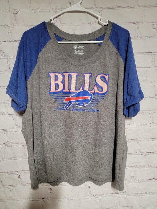 NFL Tops - NFL Women's Plus Size Buffalo Bills Crew Neck T-shirt